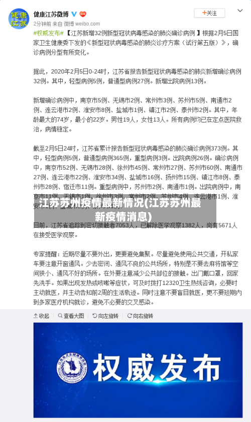 江苏苏州疫情最新情况(江苏苏州最新疫情消息)-第2张图片