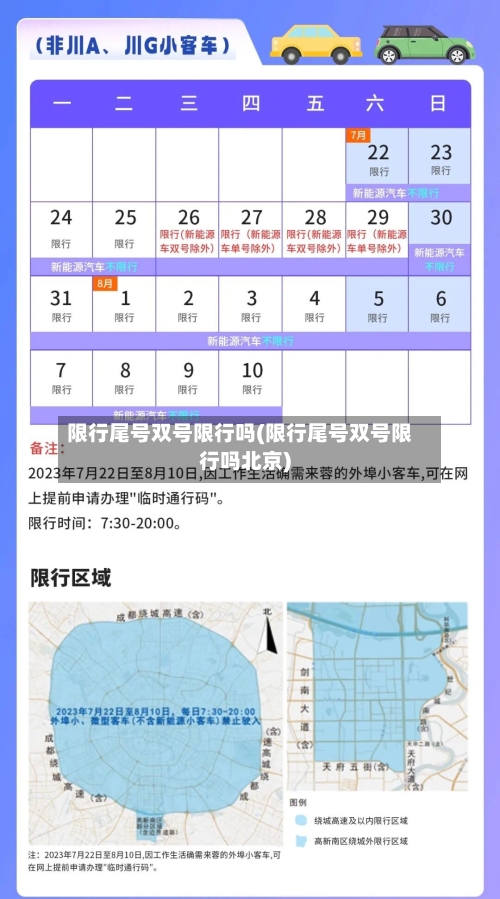 限行尾号双号限行吗(限行尾号双号限行吗北京)