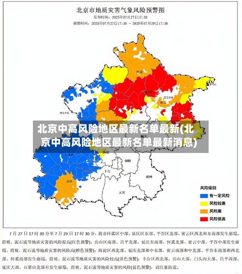 北京中高风险地区最新名单最新(北京中高风险地区最新名单最新消息)