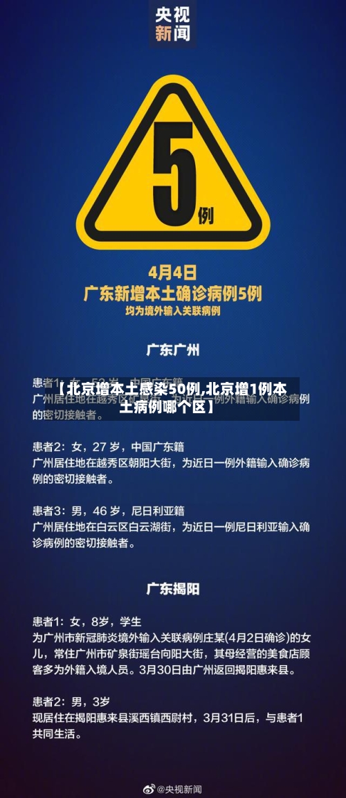 【北京增本土感染50例,北京增1例本土病例哪个区】-第2张图片