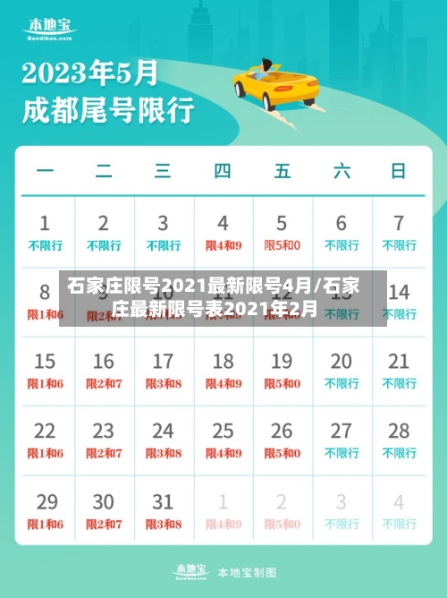 石家庄限号2021最新限号4月/石家庄最新限号表2021年2月-第2张图片