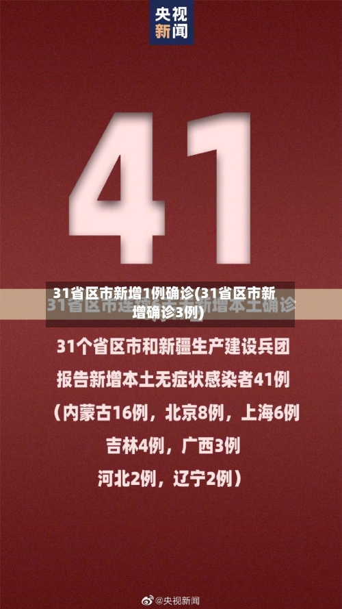 31省区市新增1例确诊(31省区市新增确诊3例)-第2张图片