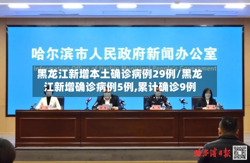 黑龙江新增本土确诊病例29例/黑龙江新增确诊病例5例,累计确诊9例