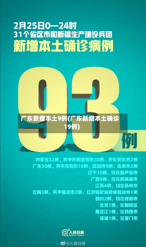 广东新增本土9例(广东新增本土确诊19例)-第2张图片