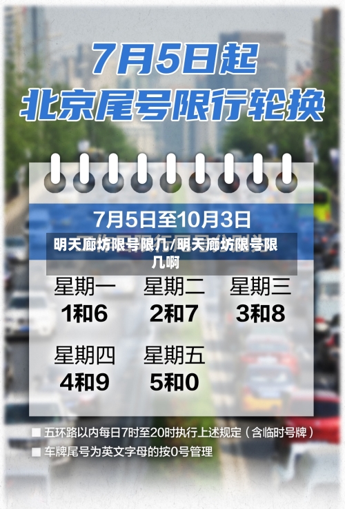 明天廊坊限号限几/明天廊坊限号限几啊