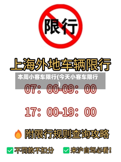 本周小客车限行(今天小客车限行)