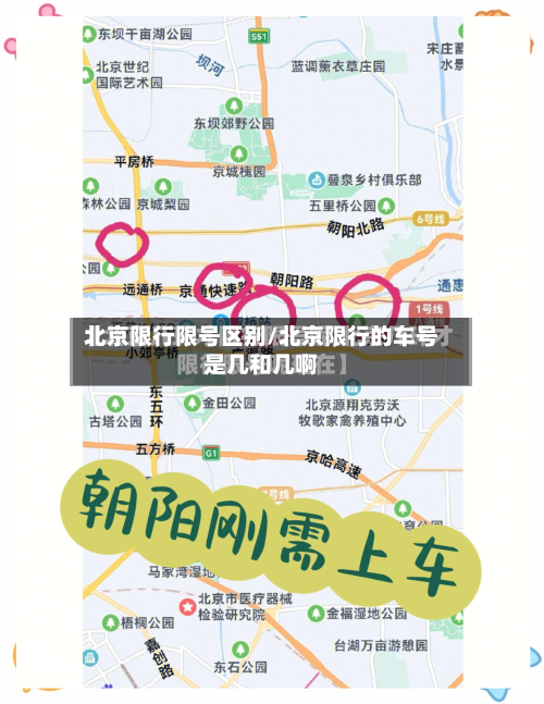 北京限行限号区别/北京限行的车号是几和几啊