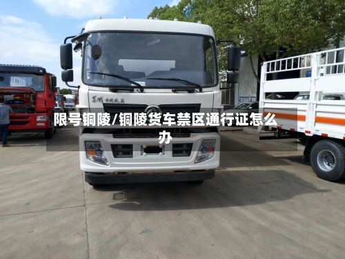 限号铜陵/铜陵货车禁区通行证怎么办-第2张图片