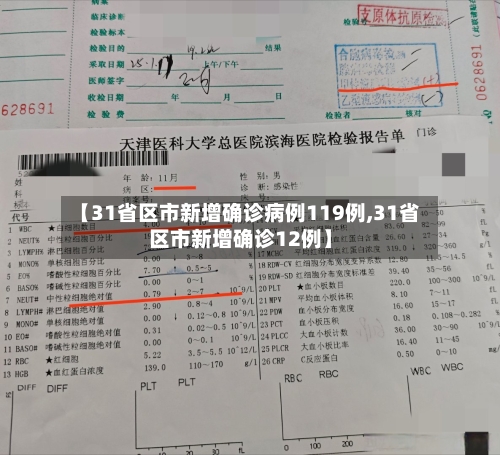 【31省区市新增确诊病例119例,31省区市新增确诊12例】-第2张图片