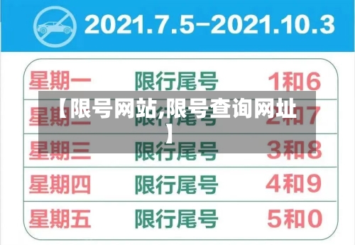 【限号网站,限号查询网址】