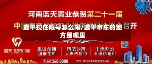遂平现在限号怎么限/遂平审车的地方是哪里-第3张图片
