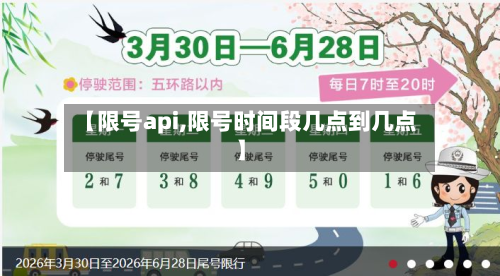【限号api,限号时间段几点到几点】