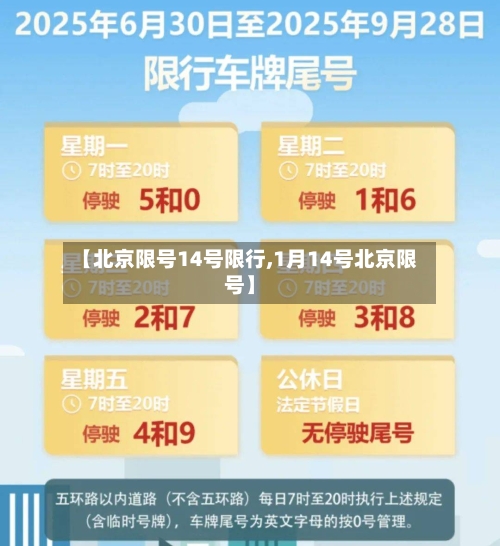 【北京限号14号限行,1月14号北京限号】-第2张图片
