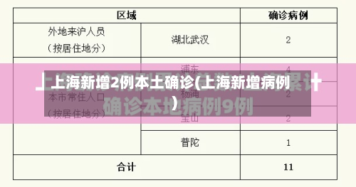 上海新增2例本土确诊(上海新增病例)-第2张图片