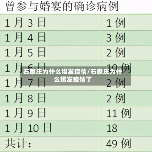 石家庄为什么爆发疫情/石家庄为什么爆发疫情了-第3张图片