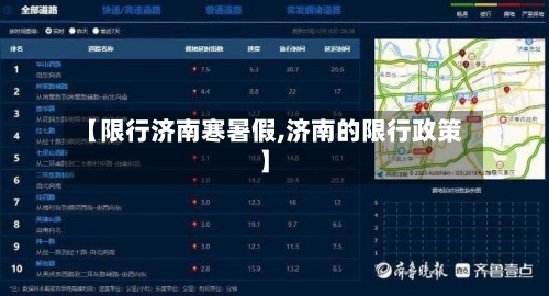 【限行济南寒暑假,济南的限行政策】