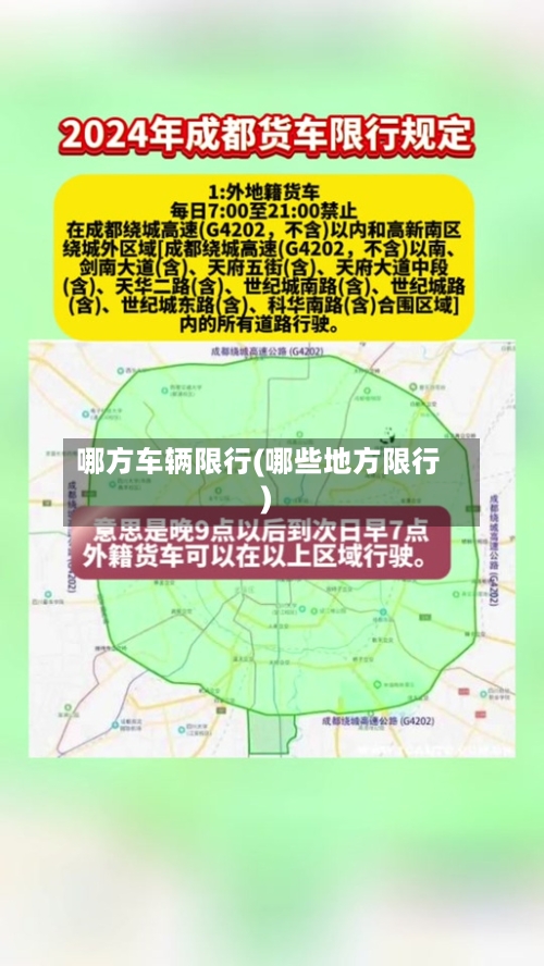 哪方车辆限行(哪些地方限行)-第3张图片