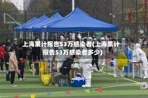 上海累计报告53万感染者(上海累计报告53万感染者多少)-第3张图片