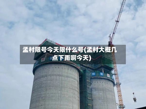 孟村限号今天限什么号(孟村大概几点下雨啊今天)