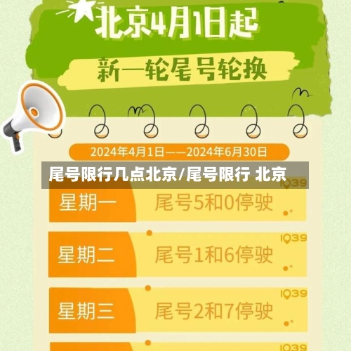 尾号限行几点北京/尾号限行 北京-第2张图片