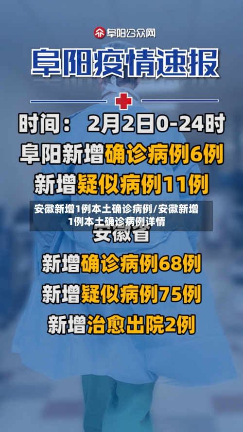 安徽新增1例本土确诊病例/安徽新增1例本土确诊病例详情-第2张图片