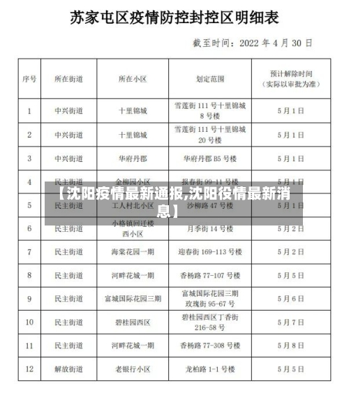 【沈阳疫情最新通报,沈阳役情最新消息】-第2张图片