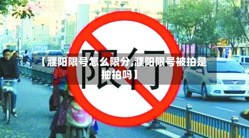 【濮阳限号怎么限分,濮阳限号被拍是抽拍吗】-第3张图片