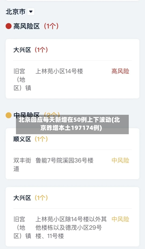 北京回应每天新增在50例上下波动(北京昨增本土197174例)-第2张图片