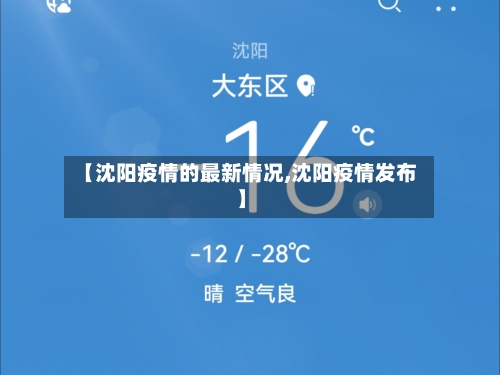 【沈阳疫情的最新情况,沈阳疫情发布】