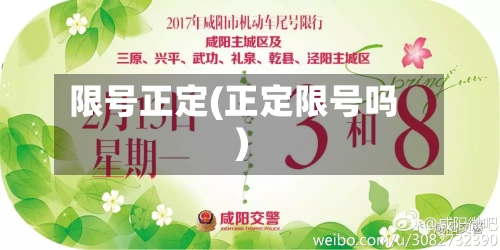 限号正定(正定限号吗)-第3张图片