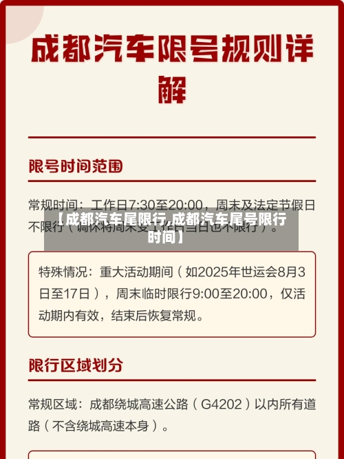 【成都汽车尾限行,成都汽车尾号限行时间】-第2张图片