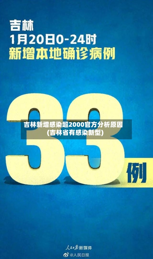 吉林新增感染超2000官方分析原因(吉林省有感染新型)